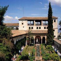 Generalife palace, Granada, Spain. (photo) | Obraz na stenu