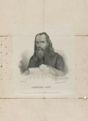 Lorenzo Dow, 1834 (engraving) | Obraz na stenu