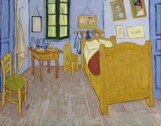 Van Gogh's Bedroom at Arles, 1889 (oil on canvas) | Obraz na stenu