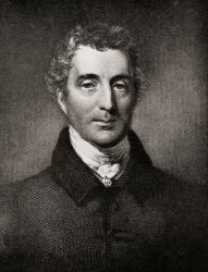 Arthur Wellesley, Duke of Wellington, 1769  1852. From an engraving after a painting by G. Hayter. | Obraz na stenu