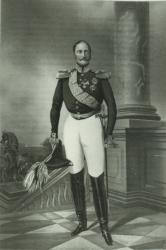 Alexander II (1818-81) of Russia (litho) (b/w photo) | Obraz na stenu