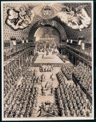 The Estates General at the Theatre Bourbon, 27th October 1614 (engraving) | Obraz na stenu