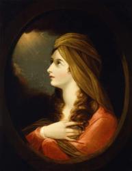 Portrait of a Lady, late 18th century (oil on canvas) | Obraz na stenu