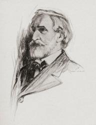 Giuseppe Verdi, 1813-1901. Italian composer. Portrait by Chase Emerson, American artist, 1874-1922 | Obraz na stenu
