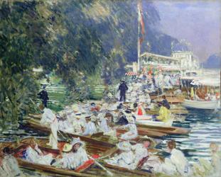 The Regatta (oil on canvas) | Obraz na stenu