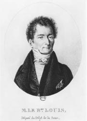 Baron Joseph Dominique Louis (engraving) | Obraz na stenu