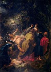 The Arrest of Christ in the Gardens, c.1628-30 (oil on canvas) | Obraz na stenu
