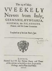 Weekly News, 1622 | Obraz na stenu