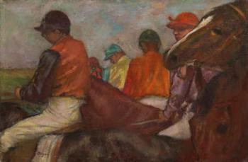 The Jockeys, c.1882 (oil on canvas) | Obraz na stenu