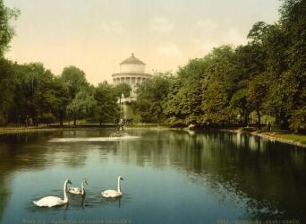 The Saxe Garden, Warsaw, Russia (i.e. Warsaw, Poland), c.1890-c.1900 | Obraz na stenu