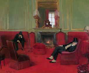 The Club, 1911 (oil on canvas) | Obraz na stenu