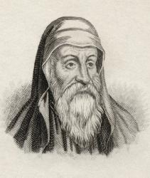 Origen, or Origen Adamantius, from 'Crabbes Historical Dictionary', published in 1825 (litho) | Obraz na stenu