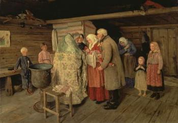 The Christening, 1896 (oil on canvas) | Obraz na stenu