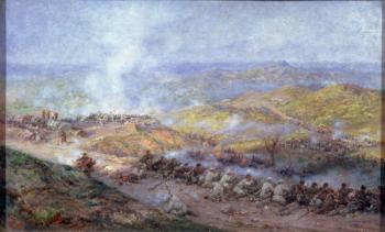 A Scene from the Russo-Turkish War in 1877-78, 1884 (oil on canvas) | Obraz na stenu