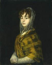 Senora Sabasa Garcia, c.1806-11 (oil on canvas) | Obraz na stenu
