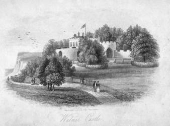 Walmer Castle, engraved by J. Newman (engraving) | Obraz na stenu