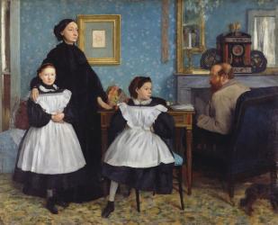 The Bellelli Family, 1858-67 (oil on canvas) | Obraz na stenu