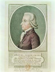 Emmanuel Joseph Sieyes (1748-1836) (engraving) | Obraz na stenu