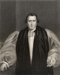 Reverend Daniel Wilson, engraved by J. Cochran, from 'National Portrait Gallery, volume V', published c.1835 (litho) | Obraz na stenu