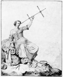 Navigation, c.1670-90 (pen and ink and graphite on paper) | Obraz na stenu