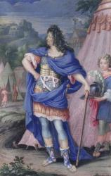 Portrait of Louis XIV (1638) King of France (gouache on paper) | Obraz na stenu