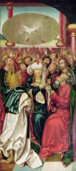 Bugnon Altarpiece: Pentecost, c.1507 (oil on panel) | Obraz na stenu