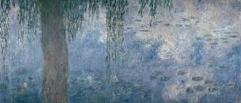 Waterlilies: Morning with Weeping Willows, 1914-18 (right section) | Obraz na stenu