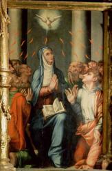 Pentecost (oil on panel) | Obraz na stenu