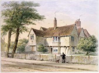 The Rectorial House, Newington Butts, 1852 (w/c on paper) | Obraz na stenu