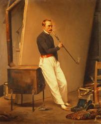 Self Portrait, 1835 (oil on canvas) | Obraz na stenu