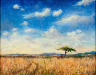 Mara Landscape, 2012 (oil on canvas) | Obraz na stenu