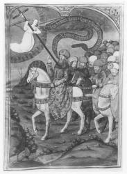 Pierre d'Aubusson at the Siege of Rhodes (litho) | Obraz na stenu