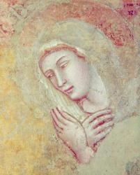 Detail of The Annunciation (fresco) (detail of 394520) | Obraz na stenu