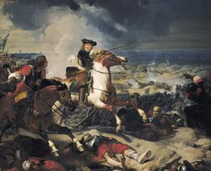 Battle of the Dunes, 14th June 1658, 1837 (oil on canvas) | Obraz na stenu