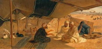 Arabs in the Desert, 1871 (oil on canvas) | Obraz na stenu