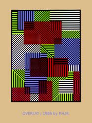 OVERLAY.86, (screen print) | Obraz na stenu