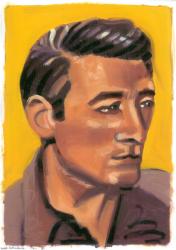 Louis MacNeice, 2008 (oil on paper) | Obraz na stenu