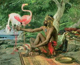 The Nubian Slave (oil on canvas) | Obraz na stenu