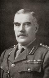 Field Marshal Sir William Robert Robertson, 1st Baronet, 1860  1933. British Army officer and Chief of the Imperial General Staff during World War One. From The War Memoirs of David Lloyd George, published 1933. | Obraz na stenu