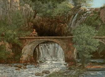 The Great Bridge, 1864 (oil on canvas) | Obraz na stenu