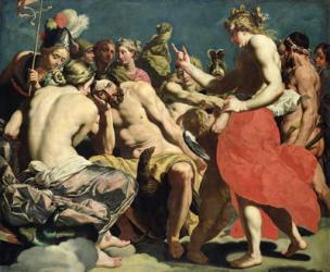 The Gods of Olympus (oil on canvas) | Obraz na stenu
