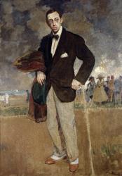 Portrait of Igor Stravinsky (1882-1971) 1915 (oil on canvas) | Obraz na stenu