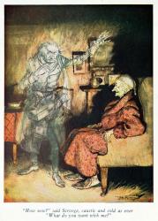 Scrooge and The Ghost of Marley, from Dickens' 'A Christmas Carol' | Obraz na stenu