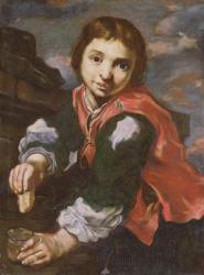 Young Roman Peasant (oil on canvas) | Obraz na stenu