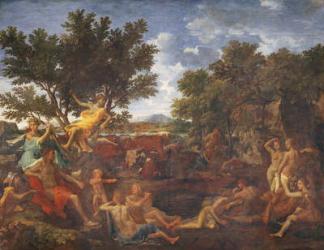 Apollo, Lover of Daphne, c.1664 (oil on canvas) | Obraz na stenu