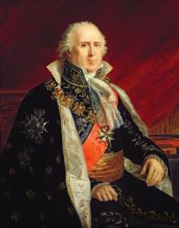 Charles-Francois Lebrun (1739-1824) Duke of Plaisance in the Costume of the Archtreasurer of the Empire (oil on canvas) | Obraz na stenu