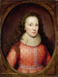 Portrait of a Woman, traditionally identified as the Countess of Arundel, 1619 (oil on panel) | Obraz na stenu