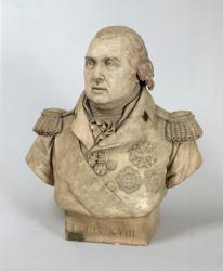 Bust of Louis XVIII (1755-1824) (stone) | Obraz na stenu