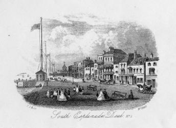 South Esplanade, Deal (engraving) | Obraz na stenu