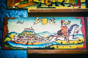 Beehive panels, Slovenia (photo) | Obraz na stenu